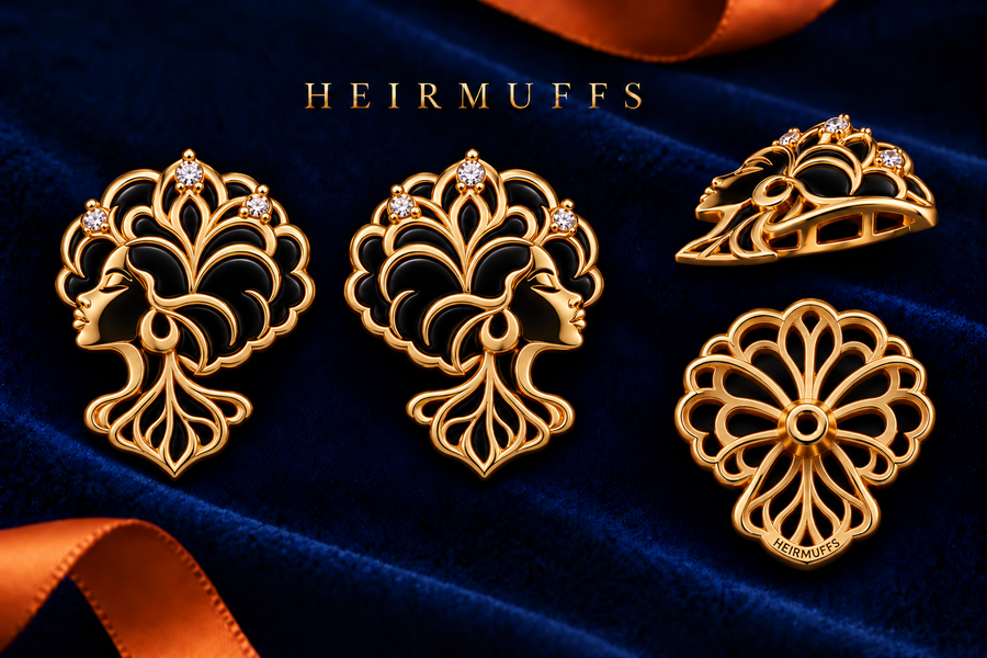 Crowned Roots — Medium HEIRMUFFS™ Front Set